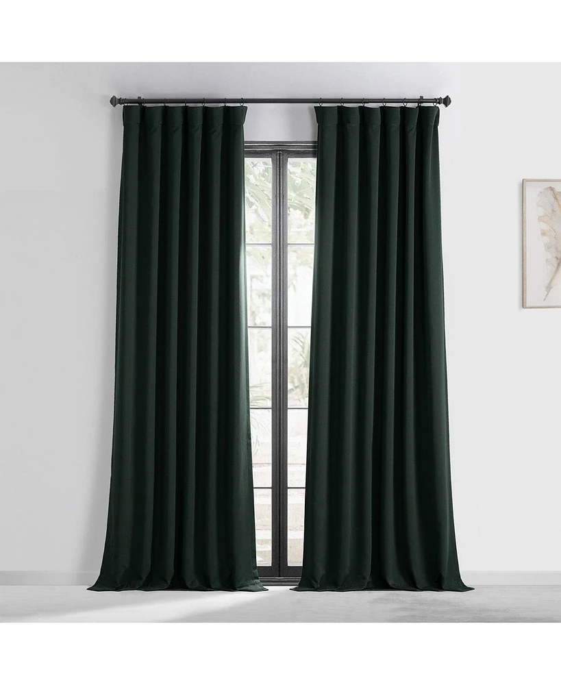 Half Price Drapes Dark Mallard Green Room Darkening Curtain