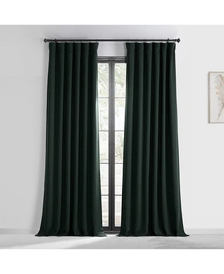 Half Price Drapes Dark Mallard Green Room Darkening Curtain