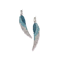Sohi Women's Winged Drop Earrings