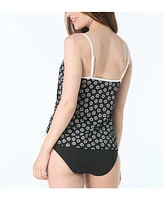 Beach House Bridget Shirred Side Underwire Tankini Top