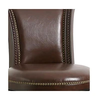Solid Wood Swivel Bar Height Chair for Kitchen or Home Bar