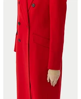 Gobi Cashmere Women's Cashmere Peak Lapel Long Coat