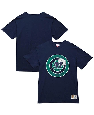 Mitchell & Ness Men's Navy Dallas Mavericks Legendary Slub T-Shirt