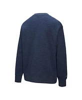 Mitchell & Ness Men's Navy Seattle Kraken Playoff Win Fleece Pullover Sweatshirt