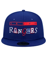 New Era Men's Royal Texas Rangers Ransom 59FIFTY Fitted Hat
