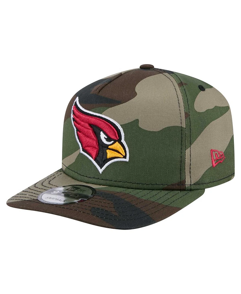 New Era Men's Camo Arizona Cardinals Woodsy 9FIFTY Snapback Hat