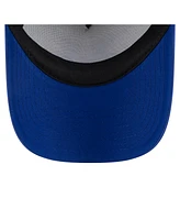 New Era Toddler White/Royal New York Mets Painted A-Frame 9FORTY Trucker Adjustable Hat