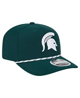 New Era Men's Green Michigan State Spartans Gameday Multi-Rope 9SEVENTY Stretch-Snap Hat