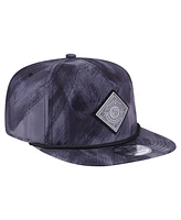 New Era Men's Navy Milwaukee Brewers Printed Golfer Snapback Hat
