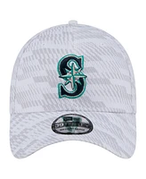 New Era Men's White Seattle Mariners Graded 39THIRTY Flex Hat