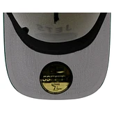 New Era Men's Cream/Green York Jets 2025 Nfl Draft A-Frame 59FIFTY Fitted Hat