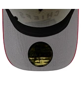 New Era Men's Cream/Red Kansas City Chiefs 2025 Nfl Draft A-Frame 59FIFTY Fitted Hat