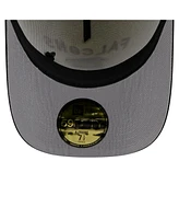 New Era Men's Cream/Black Atlanta Falcons 2025 Nfl Draft A-Frame 59FIFTY Fitted Hat