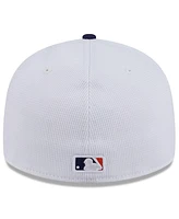 New Era Men's White/Navy Houston Astros 2025 City Connect Batting Practice Low Profile 59FIFTY Fitted Hat