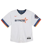 Nike Baby Boys and Girls White Houston Astros 2025 City Connect Limited Jersey