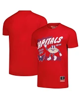 Mitchell & Ness Men's Red Washington Capitals Local Food T-Shirt