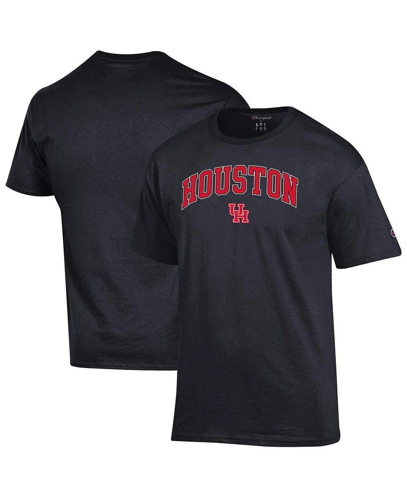 Champion Men's Houston Cougars Arch Over Logo T-Shirt