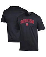 Champion Men's Houston Cougars Arch Over Logo T-Shirt