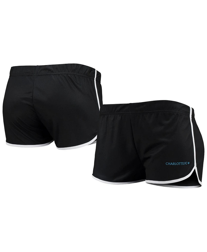ZooZatz Women's Black Charlotte Fc Mesh Shorts
