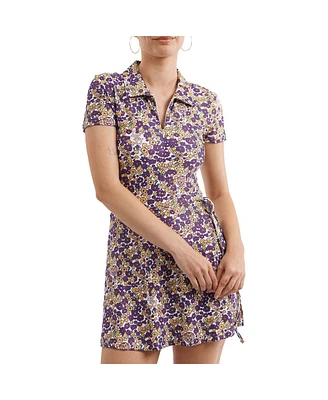 Smith & Quinn Women's Purple Lsu Tigers Tailgate Collection Ivy Dress