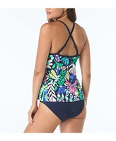 Beach House Sport Women's Ambition Fitted Cross Back Tankini Top