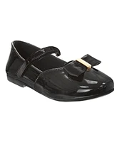 Laura Ashley Little and Big Girls Hook and Loop Dress Shoe
