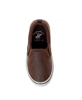 Beverly Hills Polo Club Toddler Boys Slip On Casual Sneakers