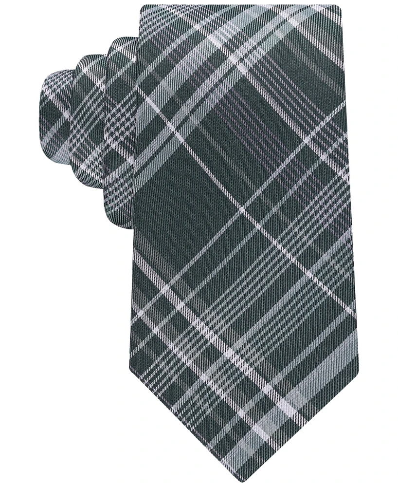 Calvin Klein Men's Russel Plaid Tie