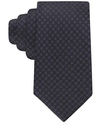 Calvin Klein Men's Ramos Textured Geo-Pattern Tie