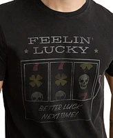 Lucky Brand Men's Feelin Slot Machine T-Shirt