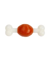 Country Living Nylon Beef Bone Dog Chew Toy – Durable Tpr Nylon for Healthier Teeth and Gums, Perfect for Small Breeds