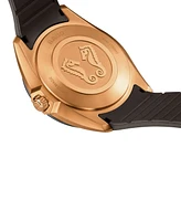 Rado Men's Swiss HyperChrome Brown Rubber Strap Watch 42mm