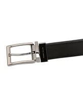 Perry Ellis Portfolio Men's Navy Reversible Belt