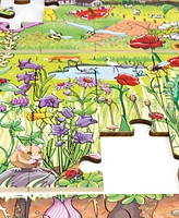 Beleduc Discover The Flower Meadow Floor Puzzle
