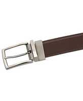 Perry Ellis Portfolio Men's Shiny Reversible Belt