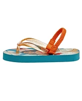 Disney Toddler Girls Moana Dual Sizes Flip Flop Sandals