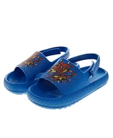 Spider-Man Toddler Boys Marvel Hook and Loop Backstrap Slides