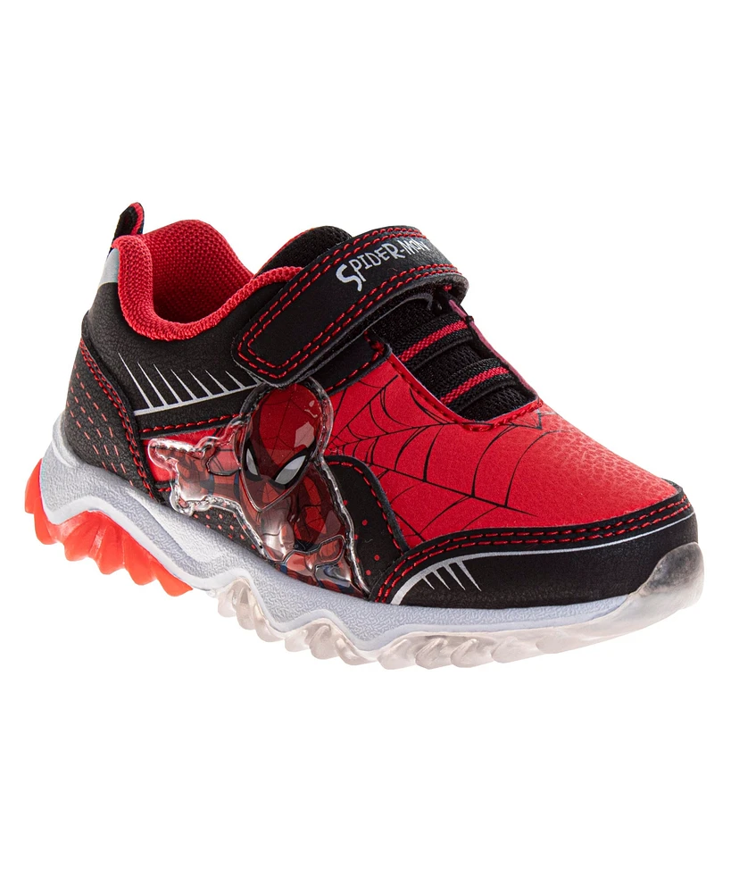 Spider-Man Toddler Boys Hook and Loop Sneakers