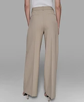 Karl Lagerfeld Paris Women's Embellished Pinstriped Pants