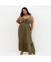 City Chic Plus Vacay Maxi Dress