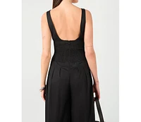 WeWoreWhat Women's Corset Jumpsuit