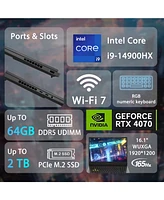 Hp Omen Transcend 16.1" Gaming Traditional Laptop Intel Core i9 14900HX 16GB Ram Nvidia GeForce Rtx 4070 512GB Ssd Storage Windows 11 Home Fhd+ 165Hz