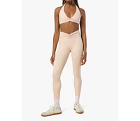 WeWoreWhat Women's V-neck Halter Bra