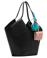 Steve Madden Maira Embossed Woven X-Large Tote Bag