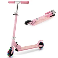 Folding Kick Scooter with 3 Adjustable Heights for Kids