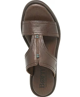 Born Women's Remo Round Toe Flat Sandals