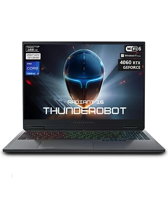 Thunderobot Radiant 16 4060 2.5K Gaming Laptop, 16" Wqxga 165Hz Display, Intel Core i7-13650HX, GeForce Rtx 4060, 64GB DDR5 Ram, 2TB PCIe Ssd, Rgb Bac