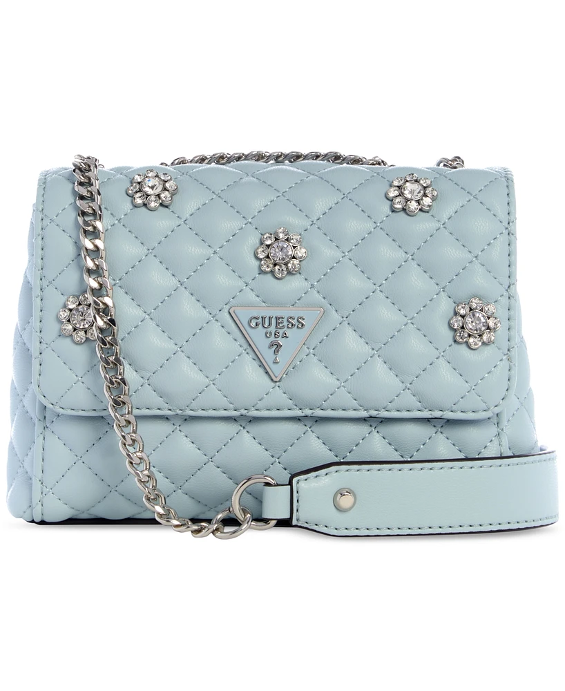 Guess Everlee Mini Convertible Flap Crossbody