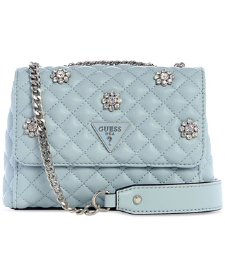 Guess Everlee Mini Convertible Flap Crossbody