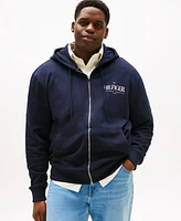 Tommy Hilfiger Men's Big & Tall Zip Logo Hoodie